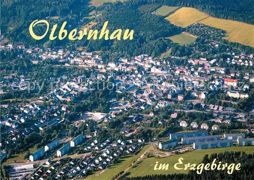 AK / Ansichtskarte Olbernhau Erzgebirge Fliegeraufnahme Kat. Olbernhau