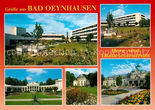 AK / Ansichtskarte Bad Oeynhausen Herzzentrum Diabeteszentrum Park Kat. Bad Oeynhausen