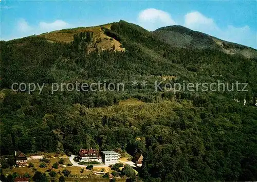 AK / Ansichtskarte Badenweiler Sanatorium Sonneneck Schwarzwald Fliegeraufnahme Kat. Badenweiler