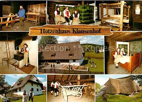 AK / Ansichtskarte Grossherrischwand Hotzenhaus Klausenhof Museum Kat. Herrischried