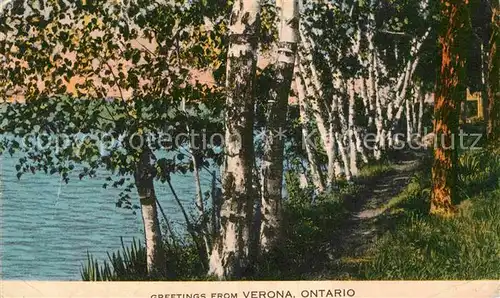 AK / Ansichtskarte Verona Ontario 