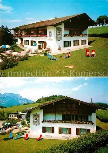 AK / Ansichtskarte Oberau Berchtesgaden Pension Meist  Kat. Berchtesgaden
