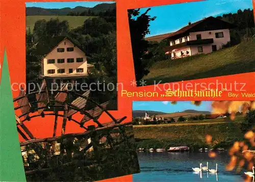 AK / Ansichtskarte Viechtach Bayerischer Wald Pension Schnitzmuehle Kat. Viechtach