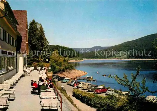 AK / Ansichtskarte Forbach Baden Gasthaus zur Schwarzenbachtalsperre  Kat. Forbach