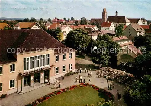 AK / Ansichtskarte Bad Woerishofen Kurhaus Pfarrkirche Klosterkirche  Kat. Bad Woerishofen