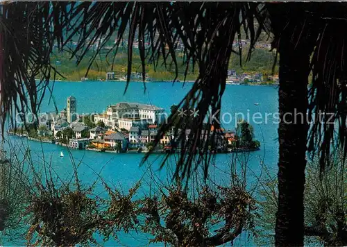 AK / Ansichtskarte Orta San Giulio Lago d Orta veduta dell isola Kat. Novara