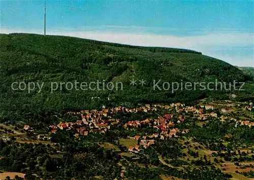 AK / Ansichtskarte Dannenfels am Donnersberg Blick zum Fernsehturm Fliegeraufnahme Kat. Dannenfels