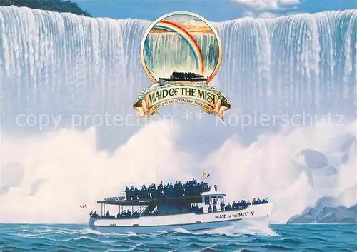 AK / Ansichtskarte Motorboote Maid of the Mist Boat Niagara Falls  Kat. Schiffe