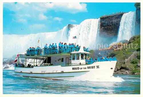AK / Ansichtskarte Motorboote Maid of the Mist Niagara Falls  Kat. Schiffe