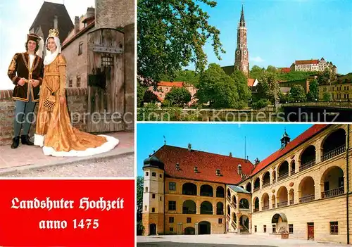 AK / Ansichtskarte Hochzeit Landshut Anno 1475  Kat. Greetings