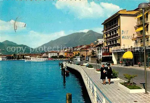 AK / Ansichtskarte Salo Lago di Garda Promenade Kat. 