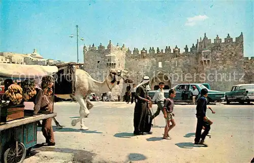 AK / Ansichtskarte Jerusalem Yerushalayim Old City Damascus Gate Kat. Israel