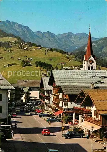 AK / Ansichtskarte Riezlern Kleinwalsertal Vorarlberg mit Schwarzwassertal Kat. Mittelberg