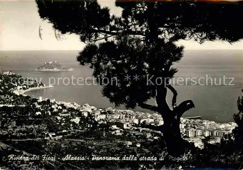 AK / Ansichtskarte Alassio Panorama dalla Strada di Moglio Kat. 