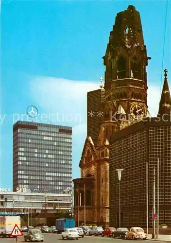 AK / Ansichtskarte Berlin Gedaechtniskirche Europa Center Kat. Berlin