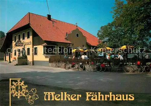 AK / Ansichtskarte Melk Donau Faehrhaus  Kat. Melk Wachau