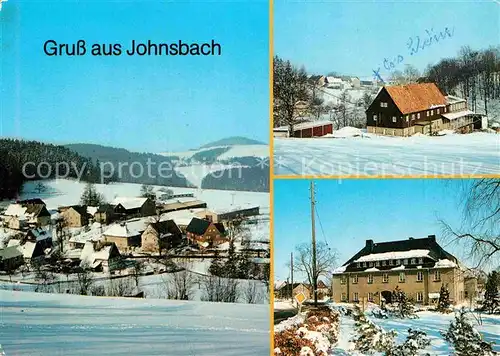 AK / Ansichtskarte Johnsbach Osterzgebirge Handwerker Erholungsheim Kat. Glashuette Sachsen