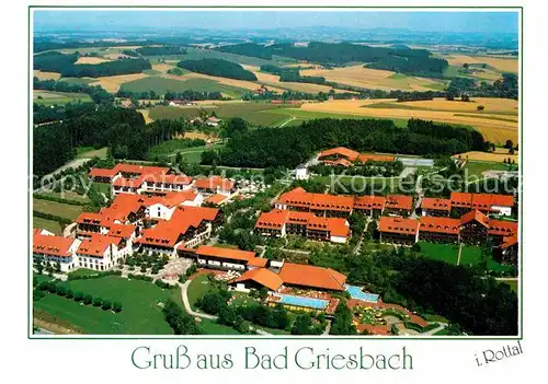 AK / Ansichtskarte Bad Griesbach Rottal Fliegeraufnahme Dreiquellenbad  Kat. Bad Griesbach i.Rottal