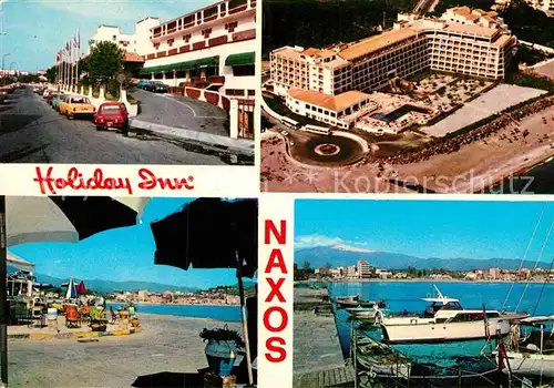 AK / Ansichtskarte Naxos Hotel Holiday Inn Fliegeraufnahme  Kat. Naxos