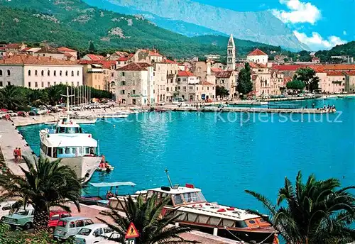 AK / Ansichtskarte Makarska Dalmatien Hafen Kat. Kroatien