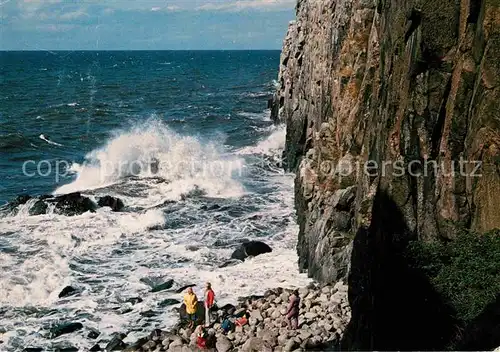 AK / Ansichtskarte Bornholm Jons Kapel Steilkueste Kat. Daenemark