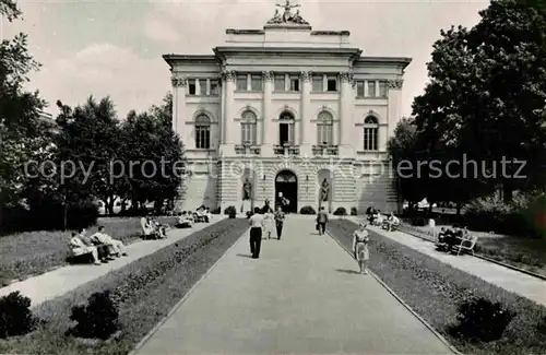 AK / Ansichtskarte Warszawa Universtiaetsbibliothek Kat. Warschau Polen