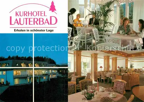 AK / Ansichtskarte Lauterbad Kurhotel Lauterbad  Kat. Freudenstadt