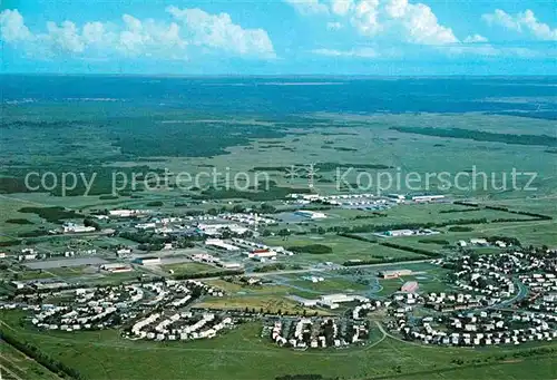 AK / Ansichtskarte Manitoba Canadian Forces Base Shilo aerial view Kat. Kanada