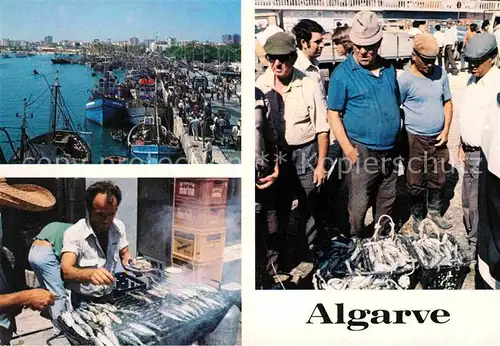 AK / Ansichtskarte Portimao Fischereihafen Fischmarkt Kat. Portugal