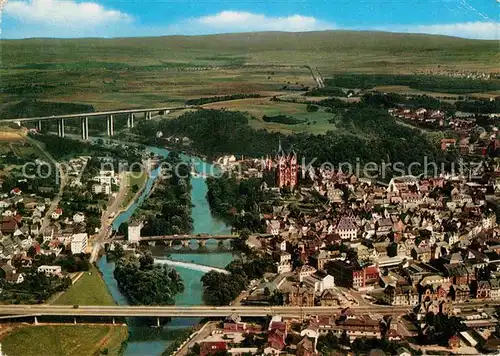 AK / Ansichtskarte Limburg Lahn Lahnbruecken Viadukt Fliegeraufnahme Kat. Limburg a.d. Lahn