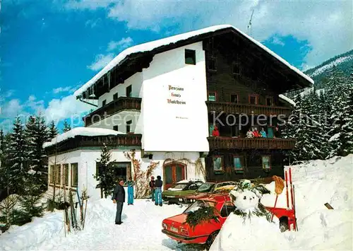 AK / Ansichtskarte St Martin Tennengebirge Pension Waldheim im Winter Kat. St Martin Tennengebirge