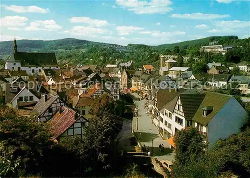 AK / Ansichtskarte Bad Muenstereifel Stadtpanorama Blick vom Burgberg Kat. Bad Muenstereifel