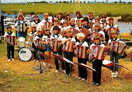 AK / Ansichtskarte Musikanten Loquarder Handoergel Club  Kat. Musik