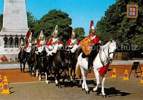 AK / Ansichtskarte Leibgarde Wache Life Guards Parade London  Kat. Polizei