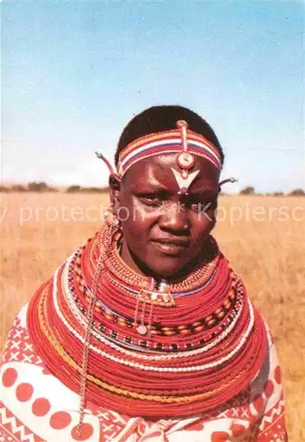 AK / Ansichtskarte Typen Afrika Samburu Girl 