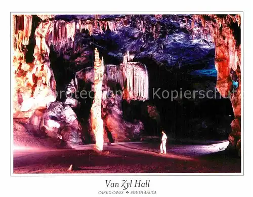 AK / Ansichtskarte Hoehlen Caves Grottes Van Zyl Hall Cango Caves South Africa  Kat. Berge