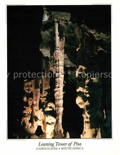 AK / Ansichtskarte Hoehlen Caves Grottes Leaning Tower of Pisa Cango Caves South Africa  Kat. Berge