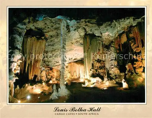 AK / Ansichtskarte Hoehlen Caves Grottes Louis Botha Hall Cango Caves South Africa  Kat. Berge