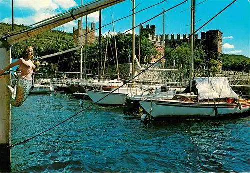 AK / Ansichtskarte Torri del Benaco Lago di Garda Il Porto Kat. Lago di Garda 