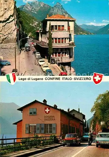 AK / Ansichtskarte Lago di Lugano Confine Italo Svizzero Kat. Italien