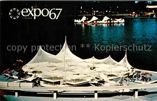 AK / Ansichtskarte Exposition Universelle Internationale Montreal 1967 Pavillon de l Allemagne 