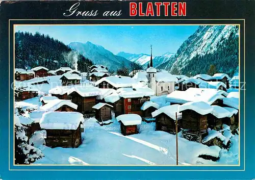 AK / Ansichtskarte Blatten Naters ob Brig Kat. Blatten Naters