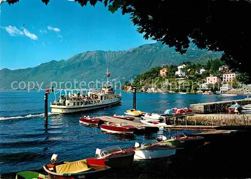 AK / Ansichtskarte Ascona Lago Maggiore Bootsvermietung 