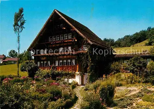 AK / Ansichtskarte Toggenburg Haus Edelman im Acker in Ebnat Kat. Wildhaus