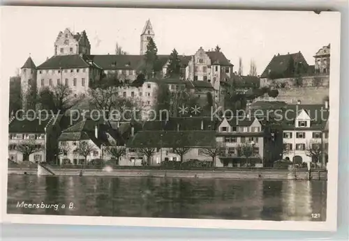 AK / Ansichtskarte Meersburg Bodensee Schloss Panorama Kat. Meersburg