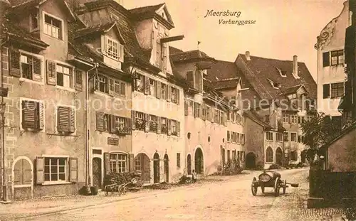 AK / Ansichtskarte Meersburg Bodensee Vorburggasse Kat. Meersburg