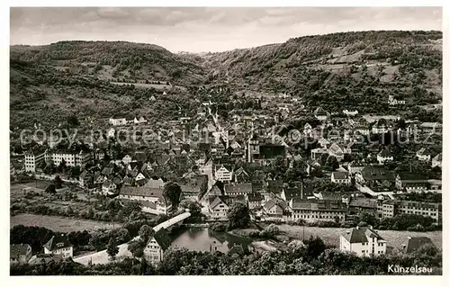 AK / Ansichtskarte Kuenzelsau Panorama Kat. Kuenzelsau