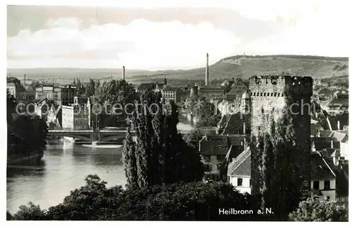 AK / Ansichtskarte Heilbronn Neckar Goetzenturm Panorama Kat. Heilbronn