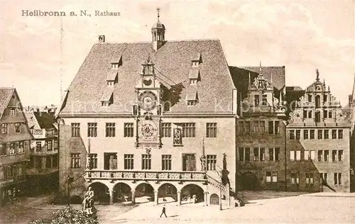 AK / Ansichtskarte Heilbronn Neckar Rathaus Kat. Heilbronn