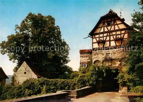 AK / Ansichtskarte Kuenzelsau Schloss Burg Stetten Kat. Kuenzelsau